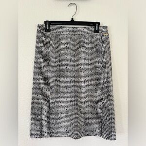 Michael Kors Houndstooth Skirt